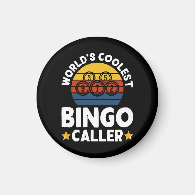 World's Coolest Bingo Caller Magnet (Framsidan)