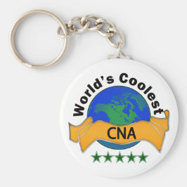 World's Coolest CNA Nyckelring