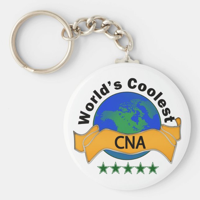 World's Coolest CNA Nyckelring (Framsidan)