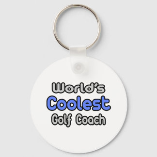 World's Coolest Golf Coach Nyckelring