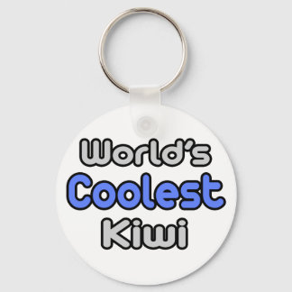 World's Coolest Kiwi Nyckelring