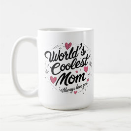World's Coolest Mamma - Whimsical 15oz Classic Cof Kaffemugg