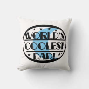 World's Coolest Pappa Gifts Kudde