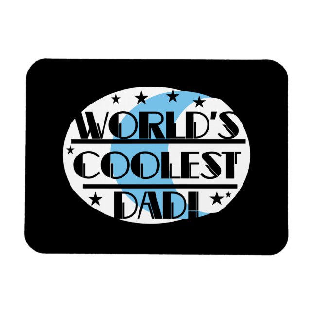 World's Coolest Pappa Gifts Magnet (Horisontell)
