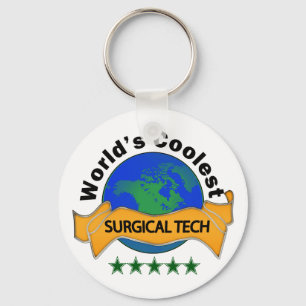 World's Coolest Surgical Tech Nyckelring