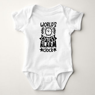 World's Cutest Alarm Clock T Shirt