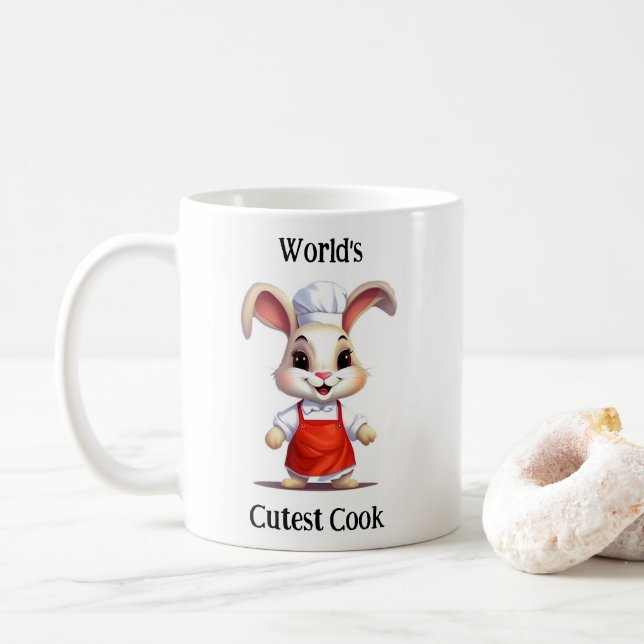 World's Cutest Cook Rabbit Mugg (Med munk)