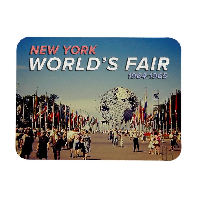 World's Fair 1964 Magnet (Horisontell)