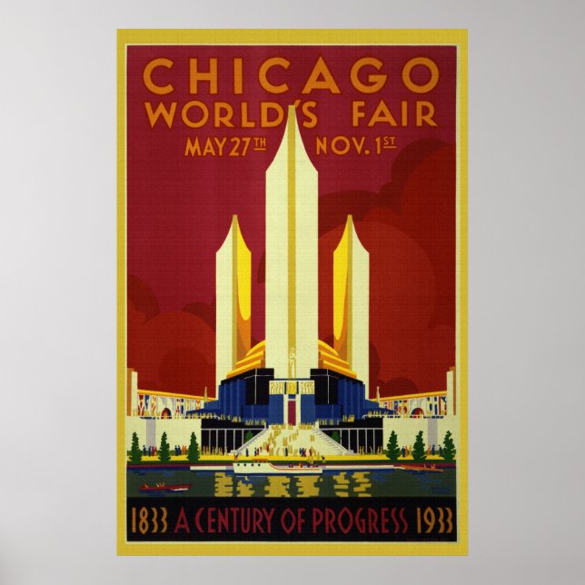 World's Fair 36 x 24 Poster (Framsidan)