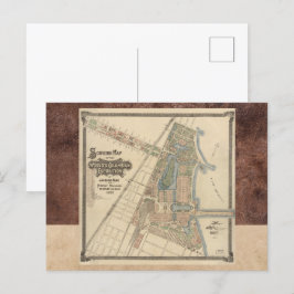 World's Fair Chicago Souvenir Karta, 1893 Vykort