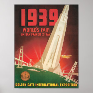 World's Fair San Francisco Bay 1939 Poster