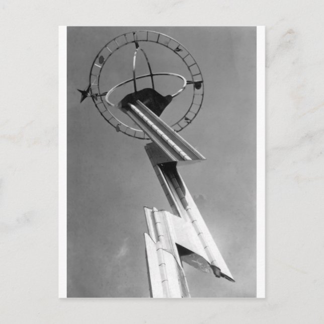 World's Fair Torn New York 1939 Vykort (Framsida)