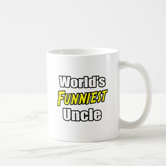 World's Funniest farbror Kaffemugg (Höger)