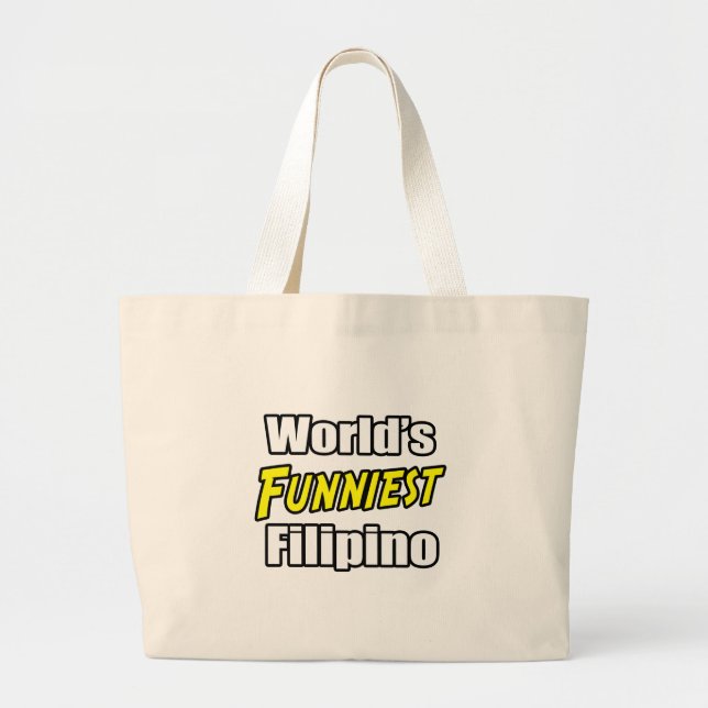 World's Funniest Filipino Jumbo Tygkasse (Framsidan)