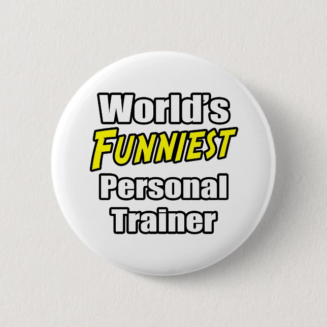 World's Funniest Personal Trainer Knapp (Framsida)