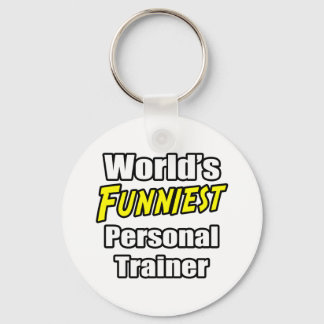 World's Funniest Personal Trainer Nyckelring