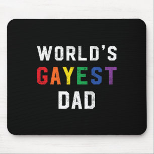 Worlds Gayest Pappa Cute Gay pride Lgbt Fars dag Musmatta