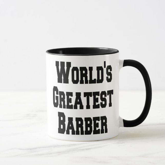 Worlds Greatest Barber Mugg (Höger)