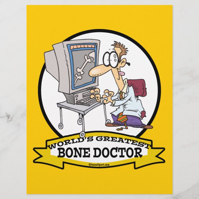 WORLDS GREATEST BONE DOKTOR MANAR TECKNAD (Framsida)