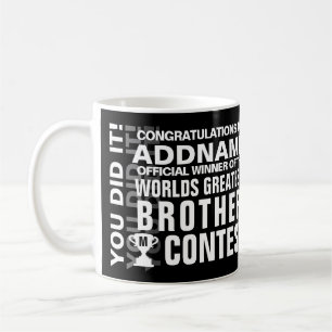 Worlds Greatest Brother Kaffemugg