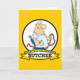 WORLDS GREATEST BUTCHER MANAR TECKNAD KORT