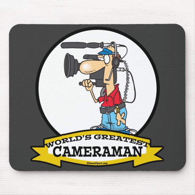 WORLDS GREATEST CAMERAMAN MANAR TECKNAD MUSMATTA (Framsidan)