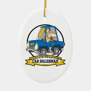 WORLDS GREATEST CAR SALESMAN MANAR TECKNAD JULGRANSPRYDNAD KERAMIK
