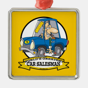 WORLDS GREATEST CAR SALESMAN MANAR TECKNAD JULGRANSPRYDNAD METALL