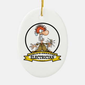 WORLDS GREATEST ELECTRICIAN MANAR TECKNAD JULGRANSPRYDNAD KERAMIK