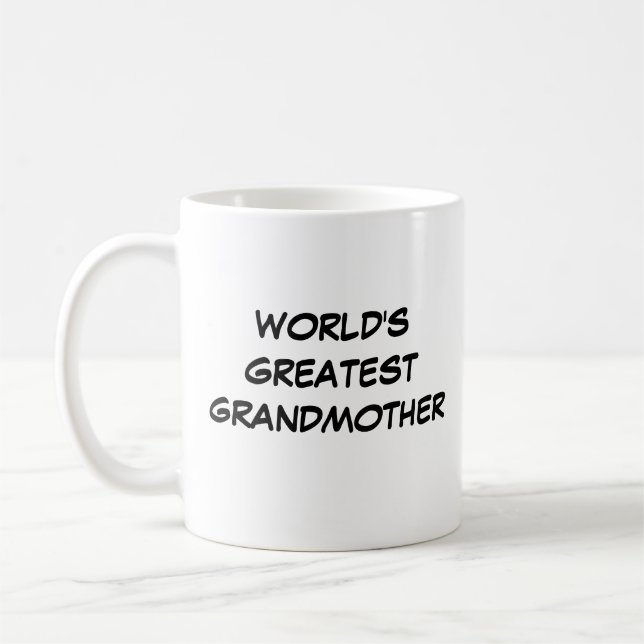 "World's Greatest Grandmother" Mug Kaffemugg (Vänster)