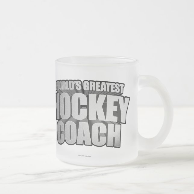 Worlds Greatest Hockey Coach Frostad Glasmugg (Höger)