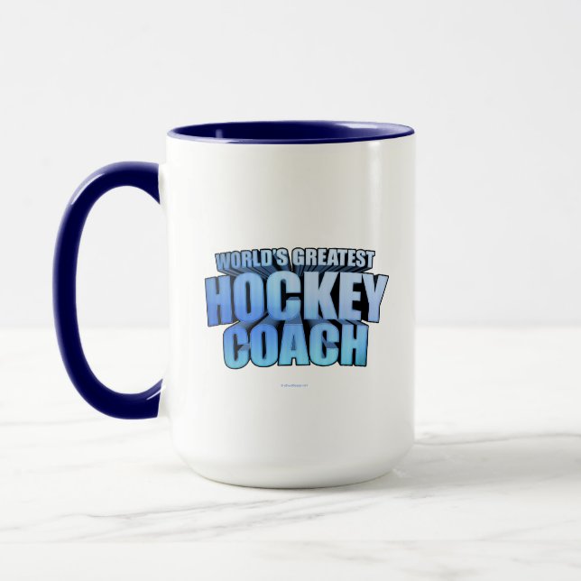 Worlds Greatest Hockey Coach Mugg (Vänster)