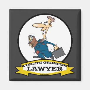 WORLDS GREATEST LAWYER II MANAR TECKNAD MAGNET