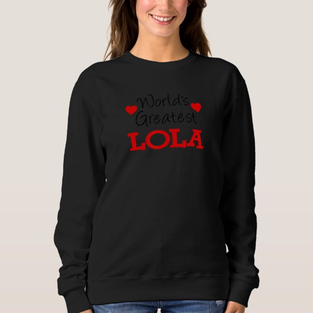World's Greatest Lola Filipino Grandmother 2 T Shirt (Framsida)