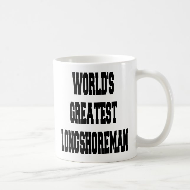 Worlds Greatest Longshoreman Kaffemugg (Höger)