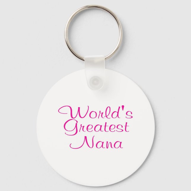 Worlds Greatest Nana Nyckelring (Framsida)