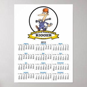 WORLDS GREATEST RIGGER MANAR TECKNAD POSTER