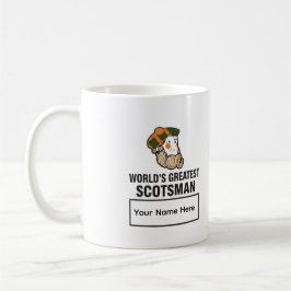 World's Greatest Scotsman Personalized Mug Kaffemugg