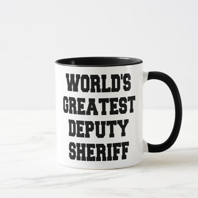 Worlds Greatest Vice sheriff Mugg (Höger)