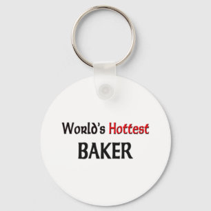 Worlds Hottest Baker Nyckelring