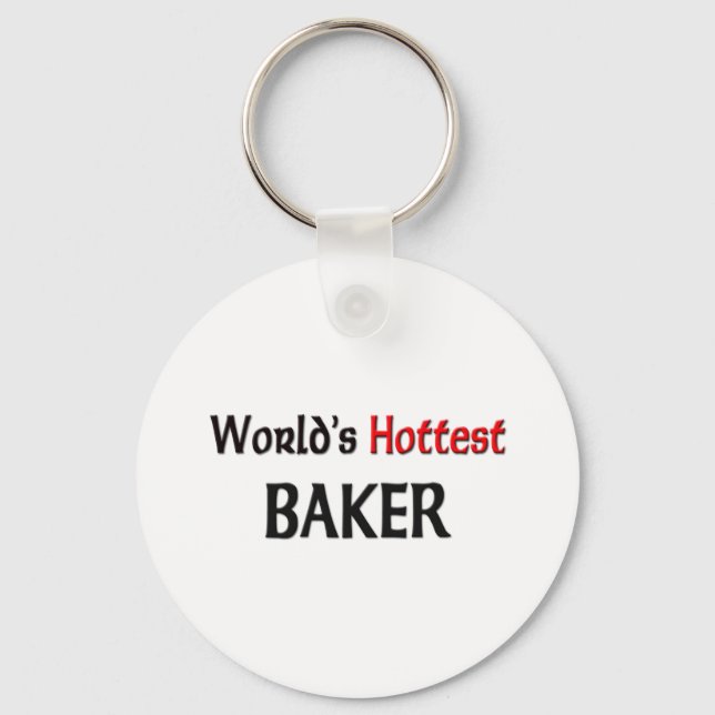 Worlds Hottest Baker Nyckelring (Framsida)