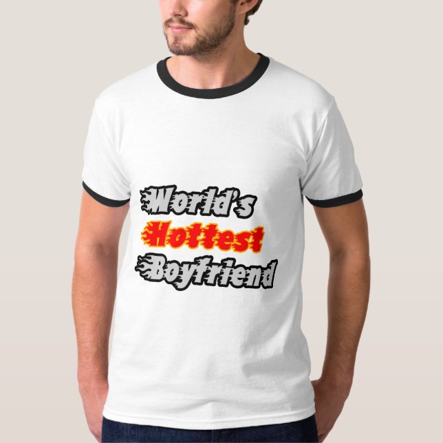 World's Hottest Boykompis T-shirt (Framsida)