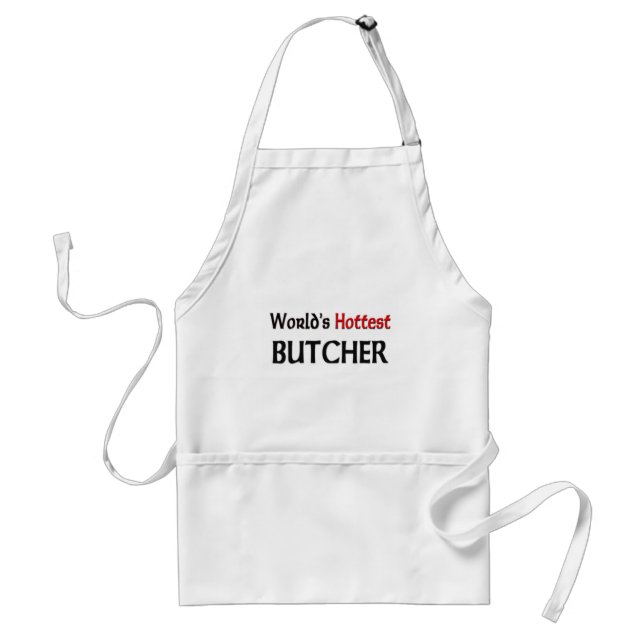 Worlds Hottest Butcher Förkläde (Framsidan)