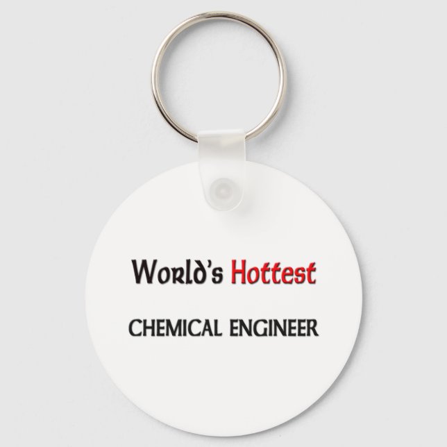 Worlds Hottest Chemical Ingenjör Nyckelring (Framsida)