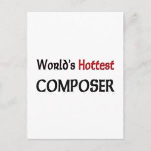 Worlds Hottest Composer Vykort