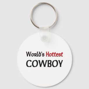 Worlds Hottest Cowboy Nyckelring