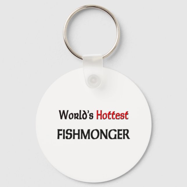 Worlds Hottest Fishmonger Nyckelring (Framsida)
