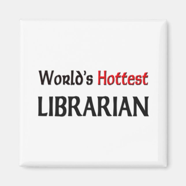Worlds Hottest Librarian Magnet (Framsidan)