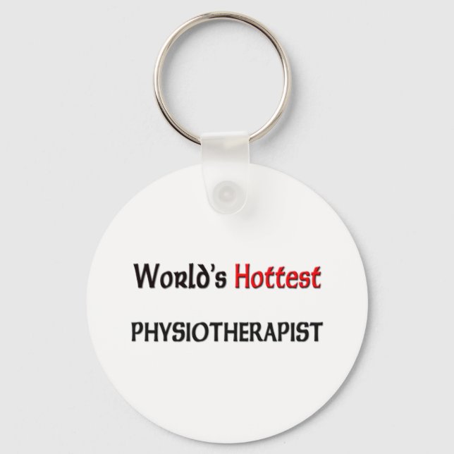 Worlds Hottest Physioterapist Nyckelring (Framsida)