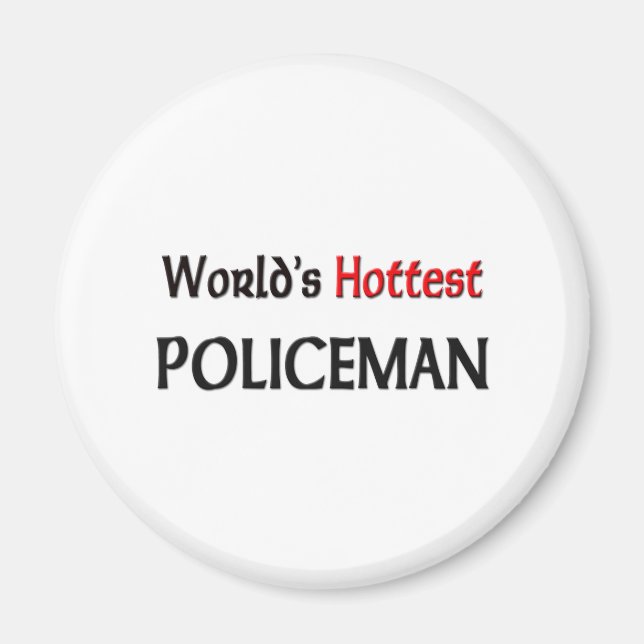 Worlds Hottest Policeman Magnet (Framsidan)